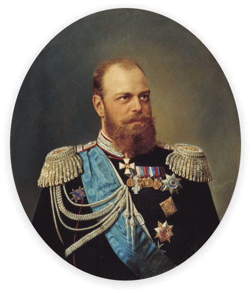 Портрет Александра III. Конец XIX века