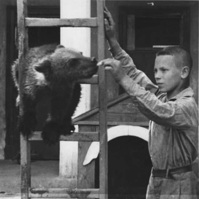 Московский зоопарк. 1943